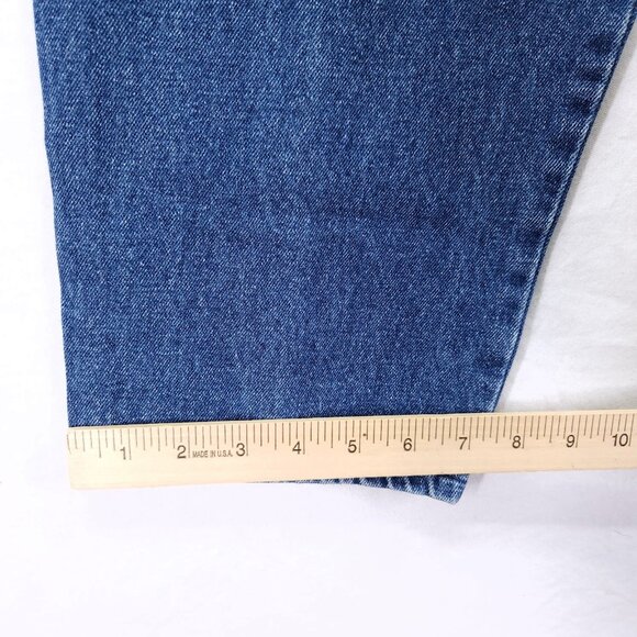 Vintage Gloria Vanderbilt by Murjani Jeans Size 12 High Pleated Straight Leg - Picture 12 of 14